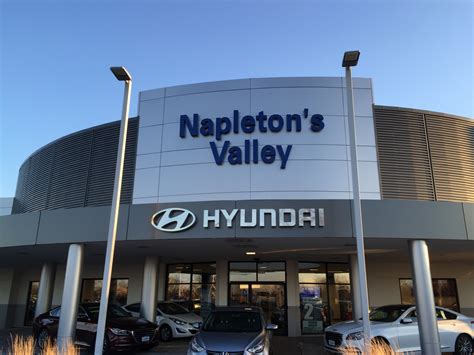Napleton valley hyundai - Napleton's Valley Hyundai is your source for Hyundai vehicle is Aurora. Get great deals on Hyundai vehicles as well as used vehicles. If you would like to stop by, feel free to visit us at 4333 Ogden Avenue or shop online at www.napletonsvalleyhyundai.com. Napleton Automotive Group has 103 dealerships across the United States. As a ...